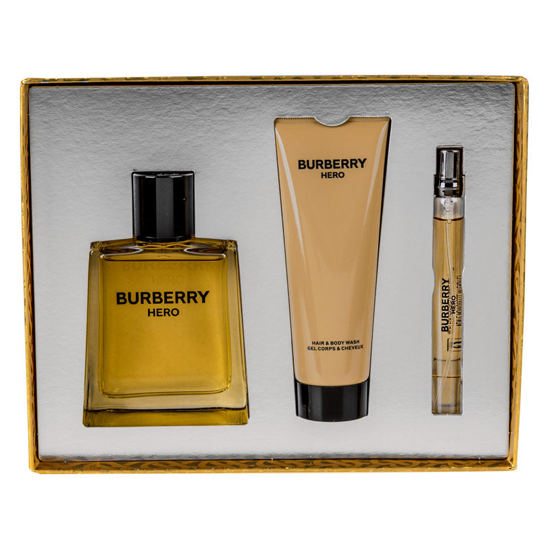 Hero Edt 3-Piece Gift Set With After Shave Balm and Travel Size