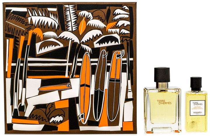 Terre D` Hermes With Hair And Body Showe